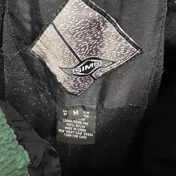 Sims Snow Pants Elastic Waist with Cinching Buckle Inner Elastic Hems Pocket - Picture 10 of 10